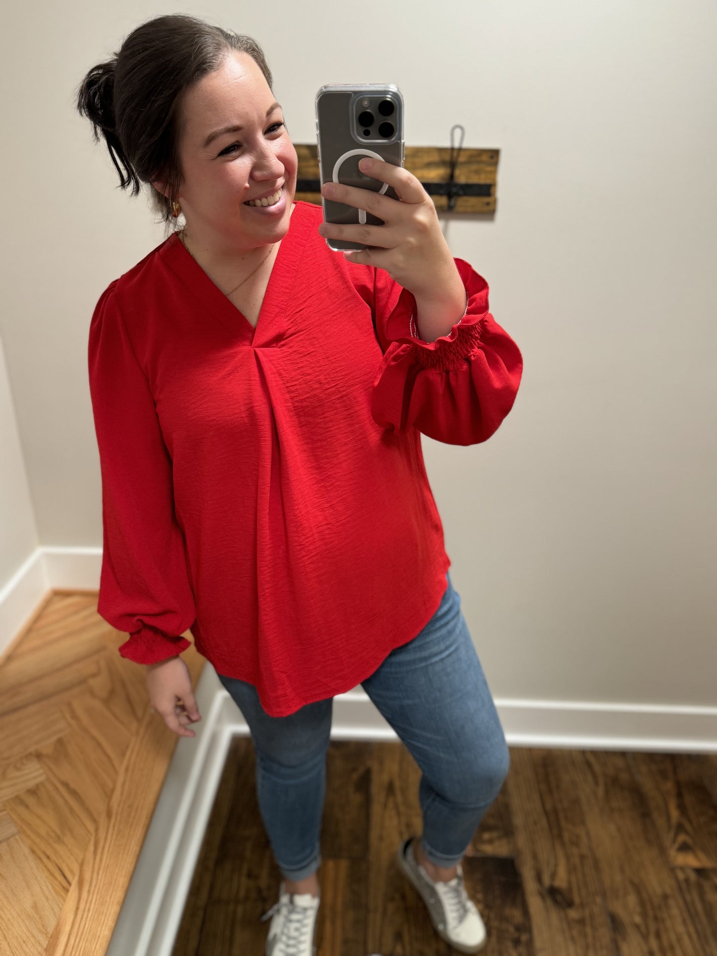 On Friday We Wear Red Blouse