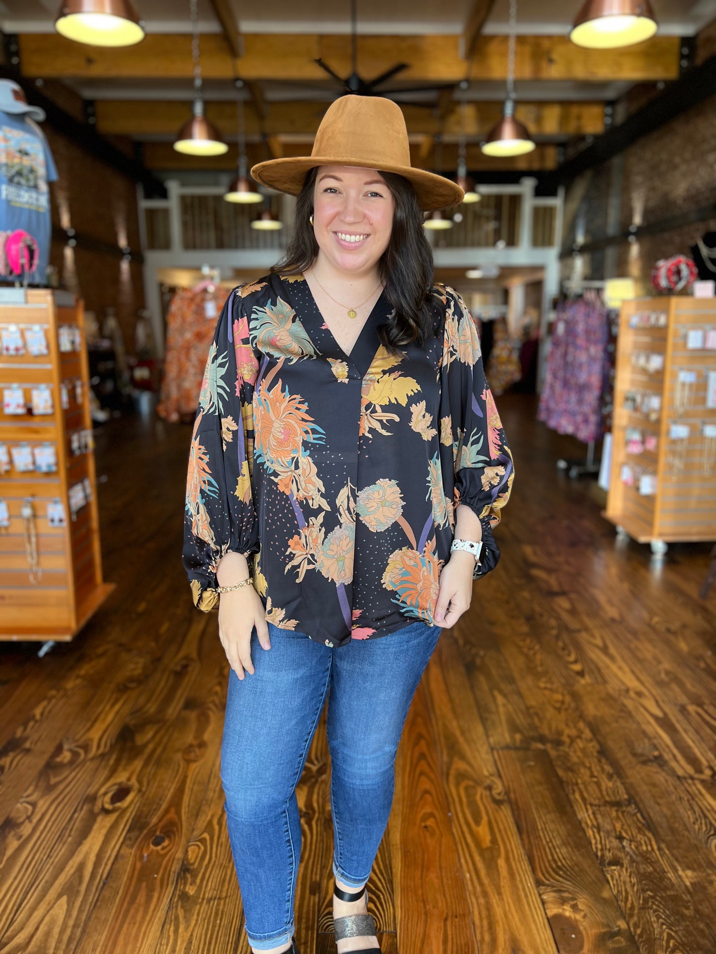 Found Floral Blouse