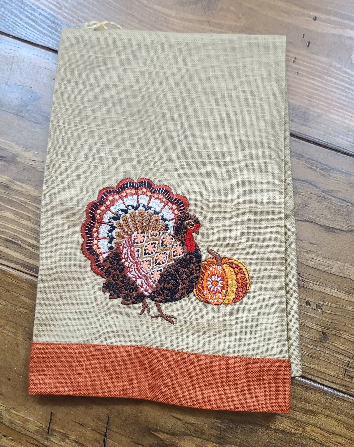 Turkey Dishcloth - Thanksgiving