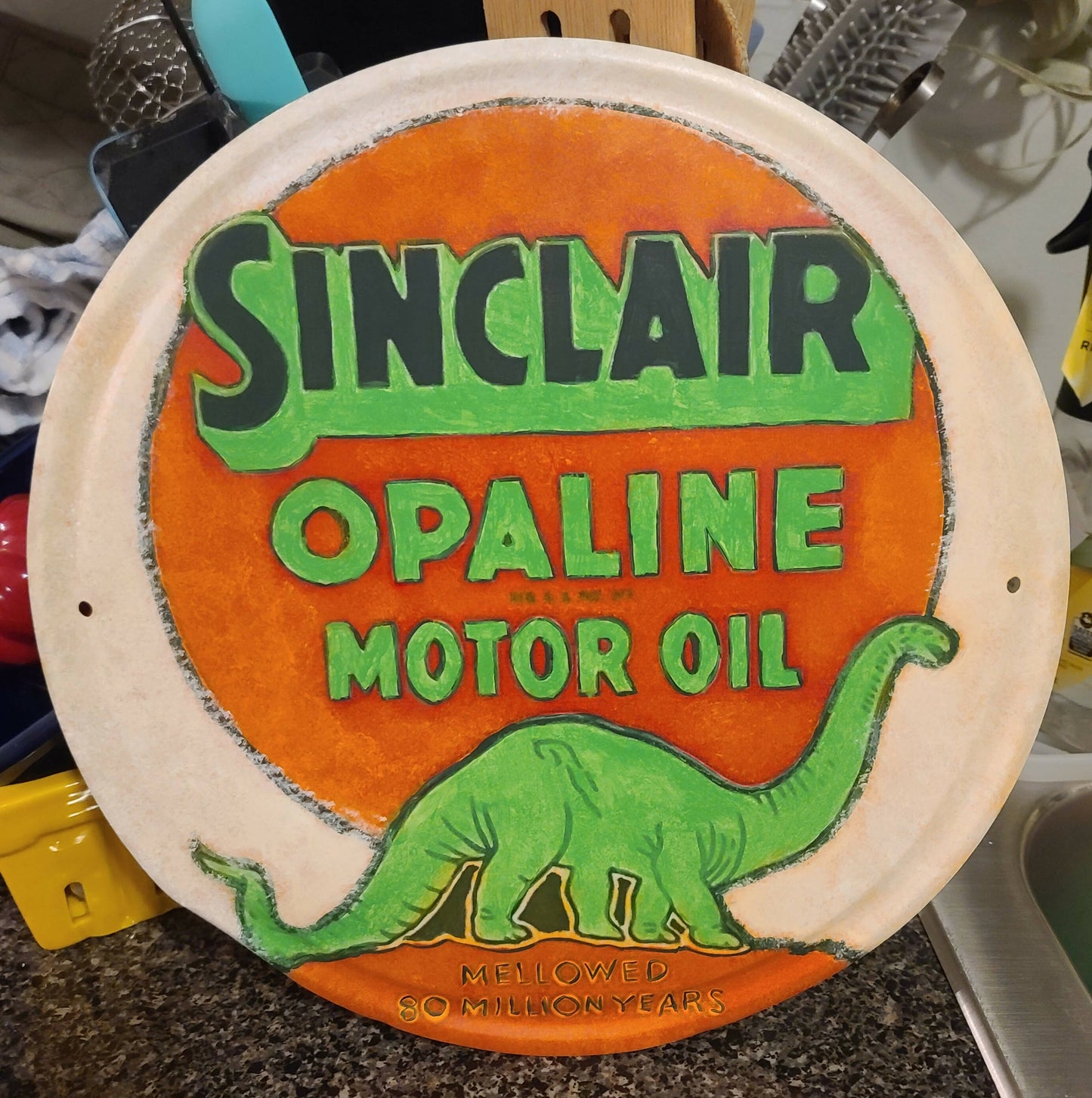 Tin Sign - Sinclair