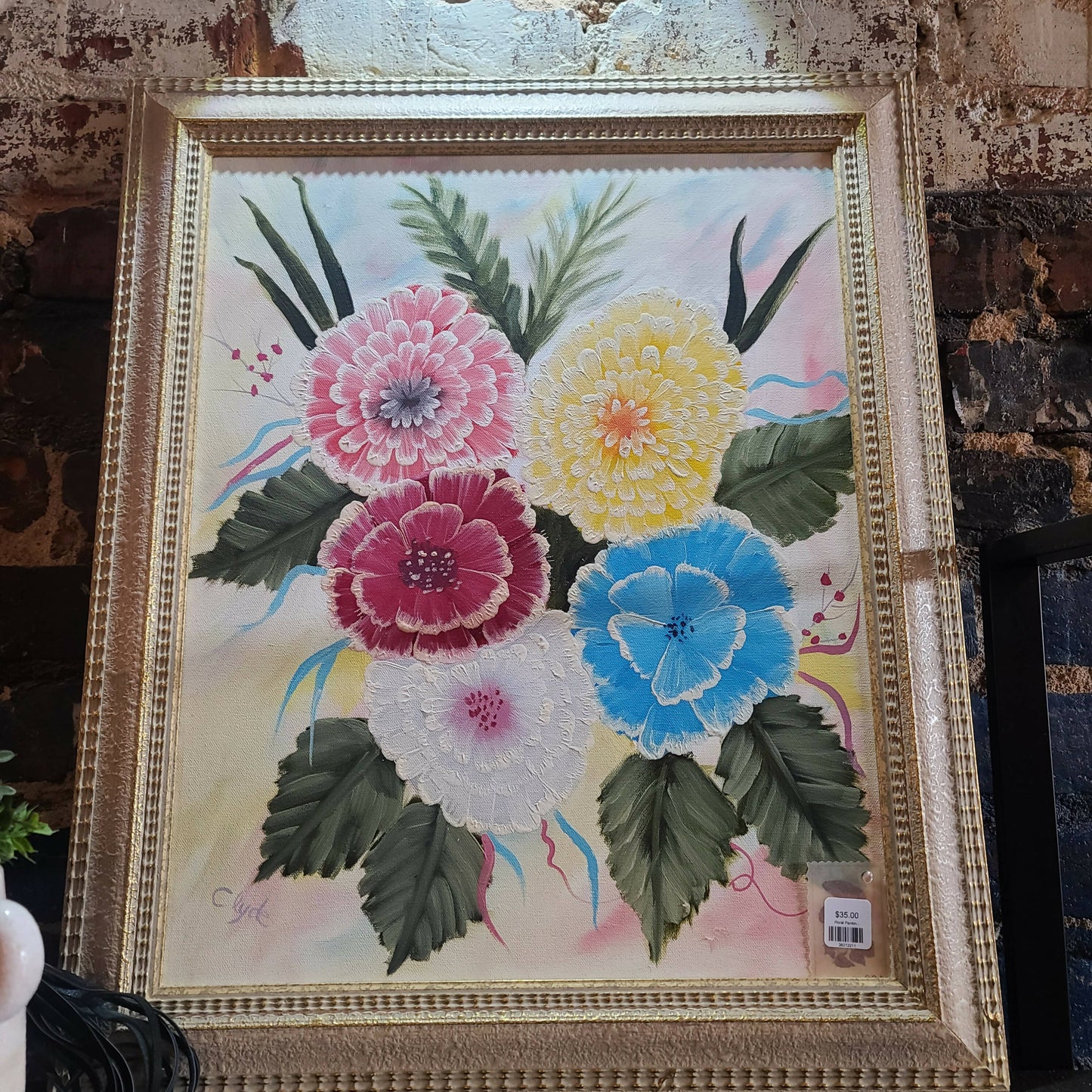 Floral Painting (Signed)
