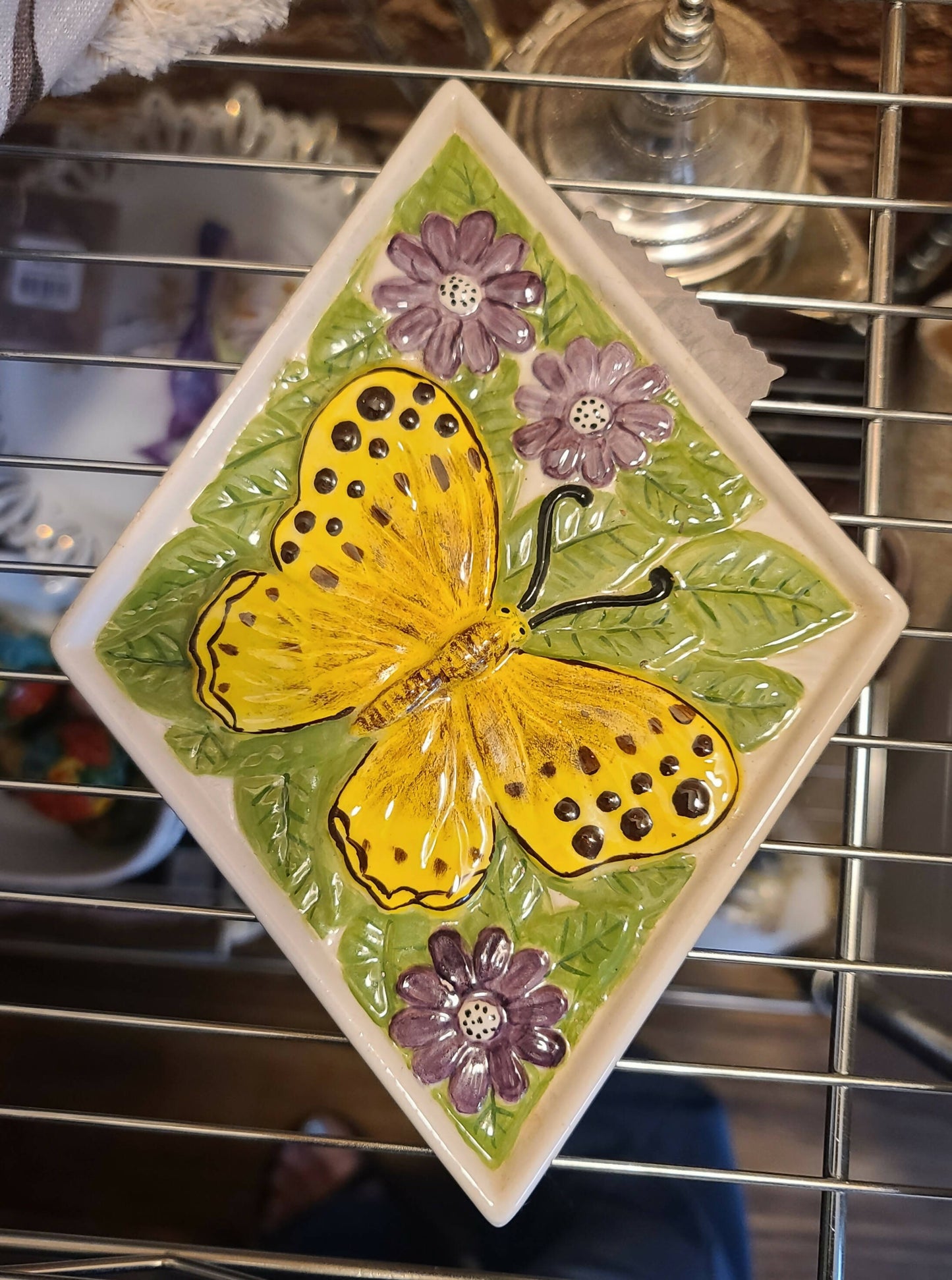 Butterfly Tile - Ceramic