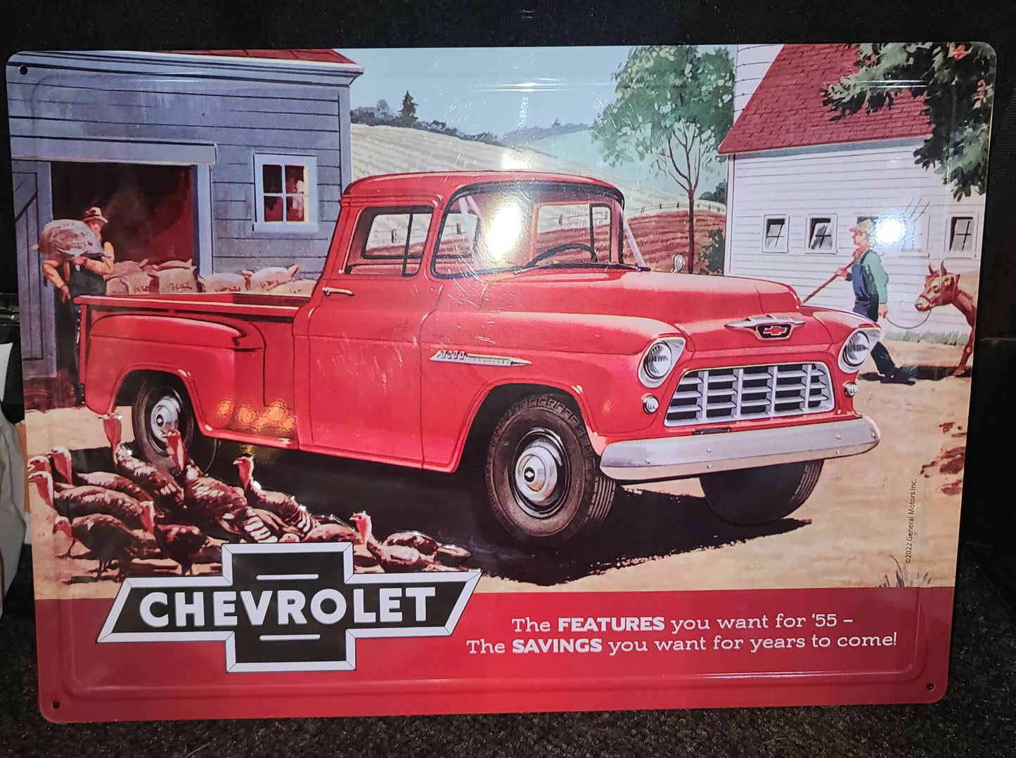 Tin Sign - Chevrolet